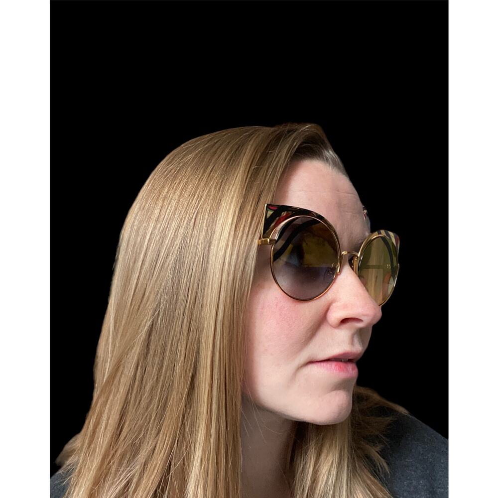 Fendi Women's Cat Eye Sunglasses- Fendi FF 0215/S - Picture 2 of 10
